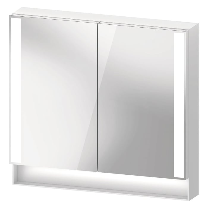 Duravit Qatego Spiegelschrank 80 x 75 cm, mit Innenbeleuchtung, LKZ: 1