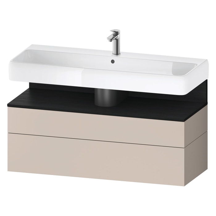 Duravit Qatego Waschtischunterschrank 119 x 59 cm, 2 Auszüge