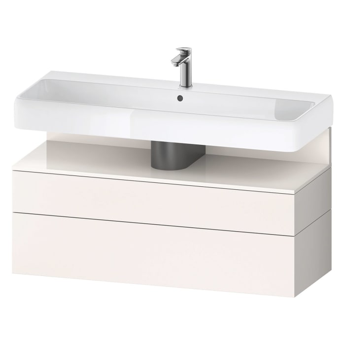 Duravit Qatego Waschtischunterschrank 119 x 59 cm, 2 Auszüge, mit LED Beleuchtung