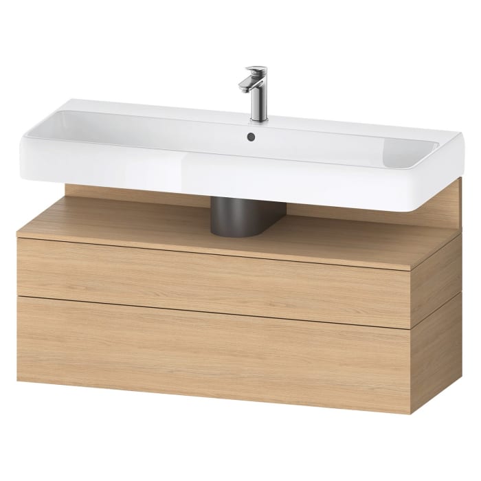 Duravit Qatego Waschtischunterschrank 119 x 59 cm, 2 Auszüge, mit LED Beleuchtung