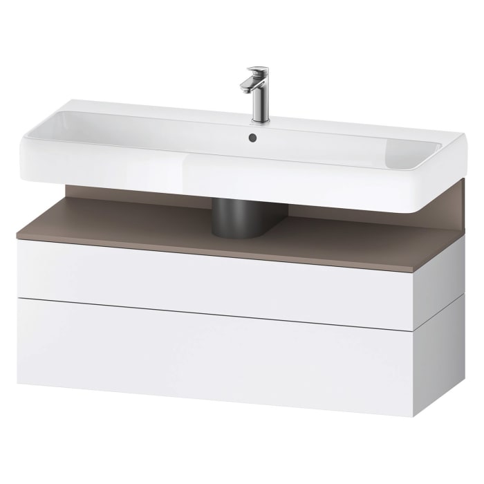 Duravit Qatego Waschtischunterschrank 119 x 59 cm, 2 Auszüge, mit LED Beleuchtung