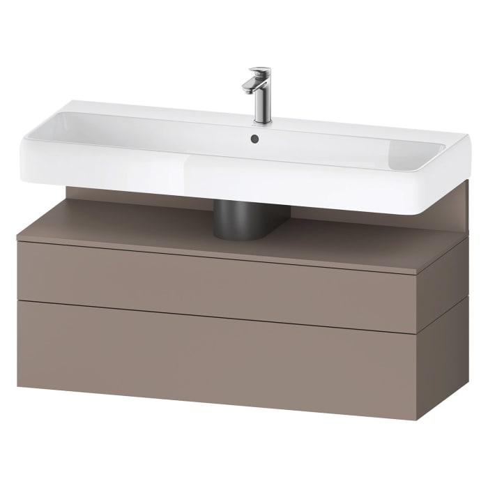 Duravit Qatego Waschtischunterschrank 119 x 59 cm, 2 Auszüge, mit LED Beleuchtung