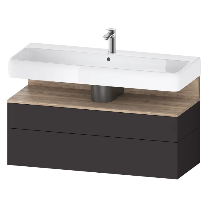 Duravit Qatego Waschtischunterschrank 119 x 59 cm, 2 Auszüge