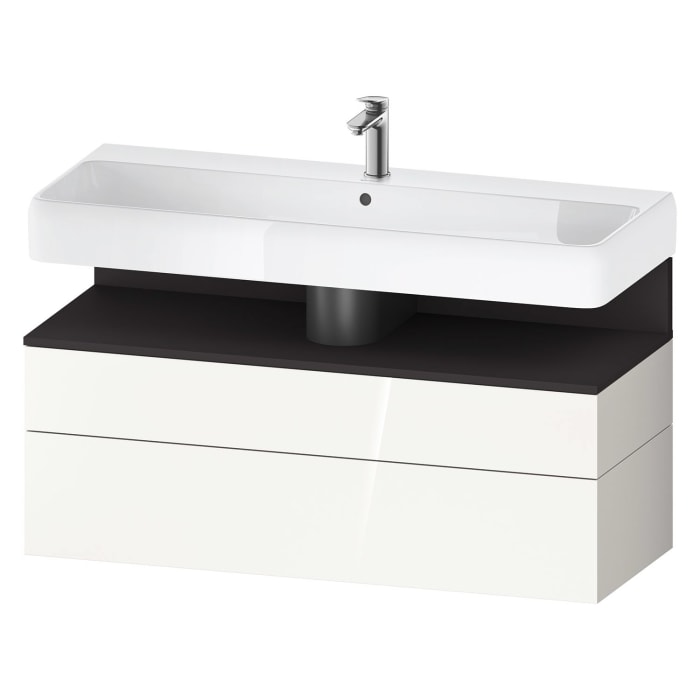 Duravit Qatego Waschtischunterschrank 119 x 59 cm, 2 Auszüge, mit LED Beleuchtung