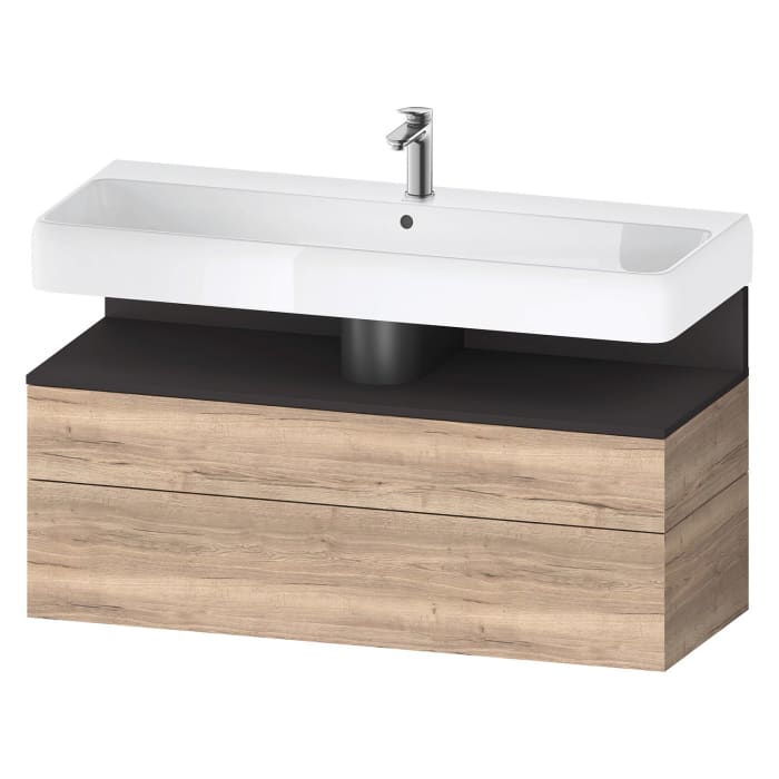 Duravit Qatego Waschtischunterschrank 119 x 59 cm, 2 Auszüge, mit LED Beleuchtung
