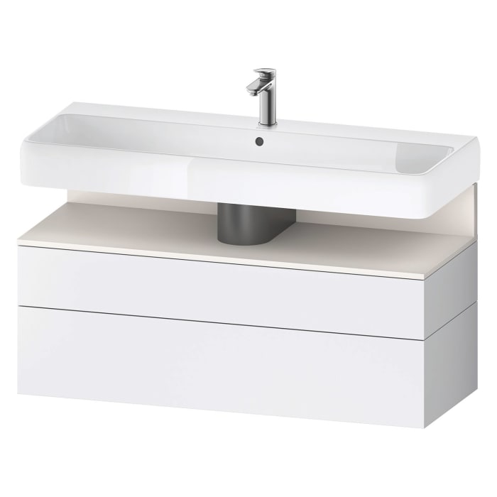 Duravit Qatego Waschtischunterschrank 119 x 59 cm, 2 Auszüge, mit LED Beleuchtung