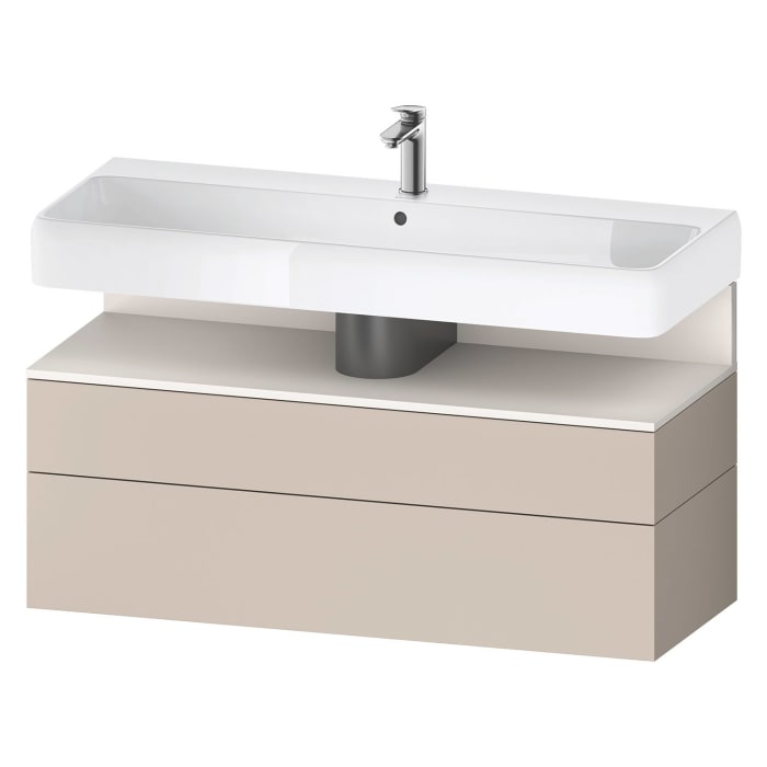 Duravit Qatego Waschtischunterschrank 119 x 59 cm, 2 Auszüge, mit LED Beleuchtung