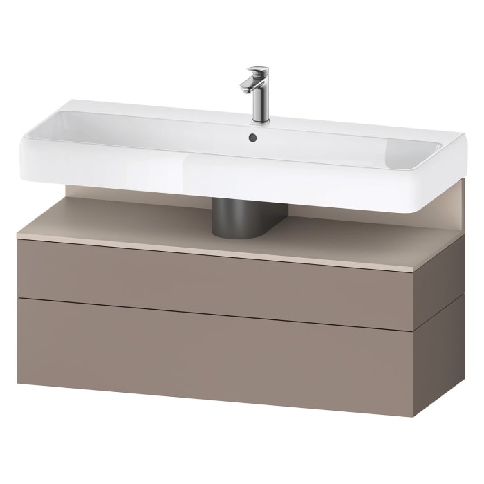 Duravit Qatego Waschtischunterschrank 119 x 59 cm, 2 Auszüge