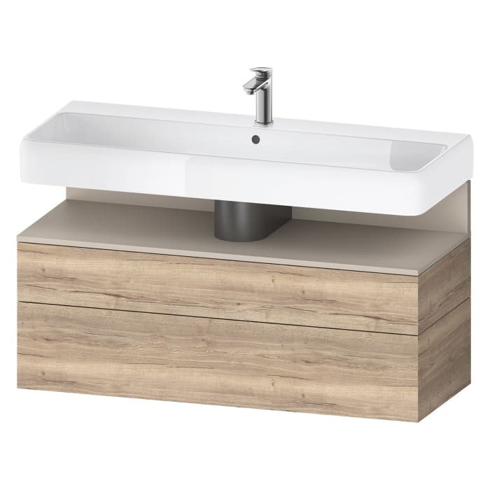 Duravit Qatego Waschtischunterschrank 119 x 59 cm, 2 Auszüge, mit LED Beleuchtung