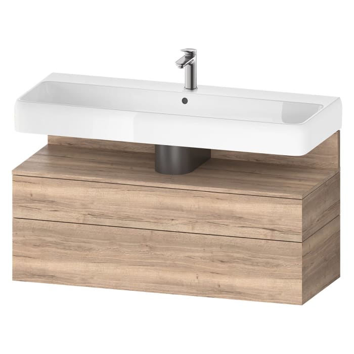 Duravit Qatego Waschtischunterschrank 119 x 59 cm, 2 Auszüge, mit LED Beleuchtung