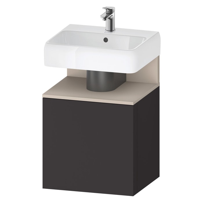 Duravit Qatego Waschtischunterschrank 49 x 64,5 cm, 1 Tür Anschlag links