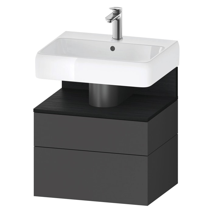 Duravit Qatego Waschtischunterschrank 59 x 59 cm, 2 Auszüge