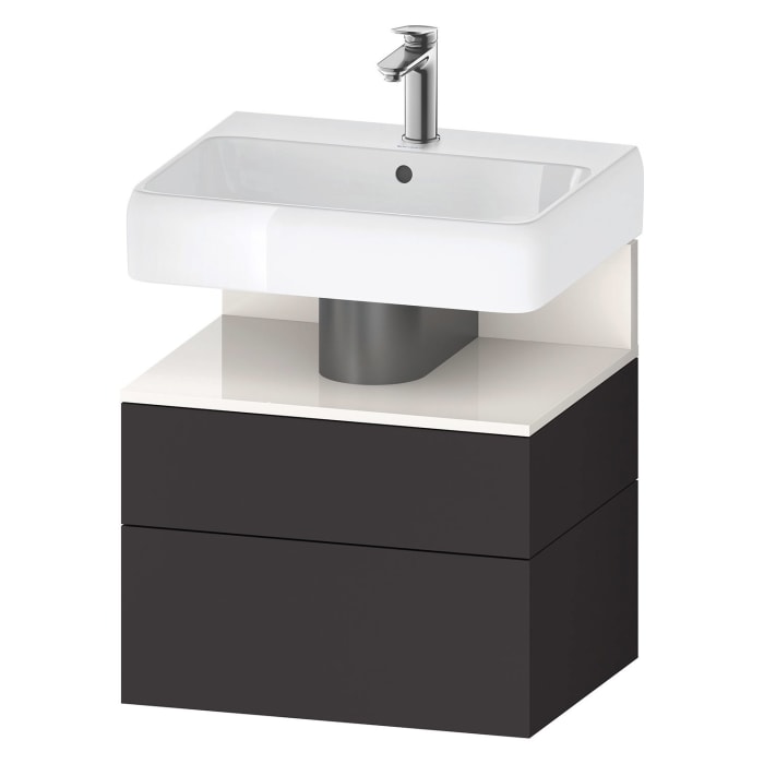 Duravit Qatego Waschtischunterschrank 59 x 59 cm, 2 Auszüge