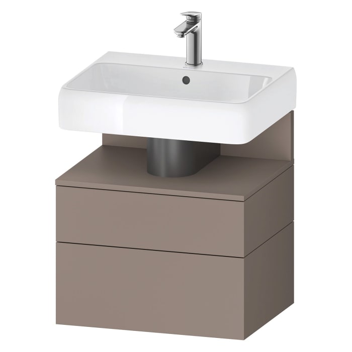 Duravit Qatego Waschtischunterschrank 59 x 59 cm, 2 Auszüge