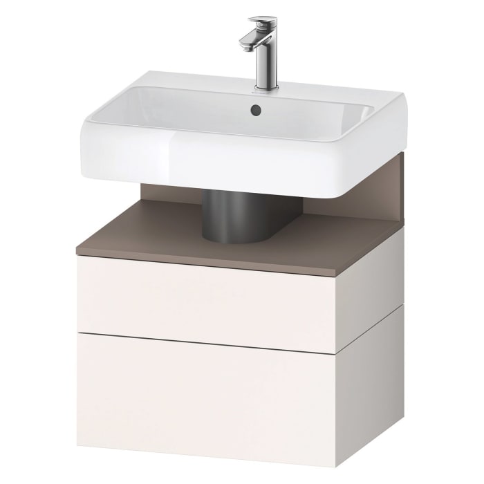 Duravit Qatego Waschtischunterschrank 59 x 59 cm, 2 Auszüge
