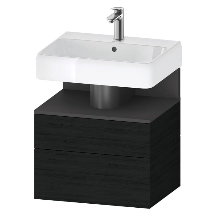 Duravit Qatego Waschtischunterschrank 59 x 59 cm, 2 Auszüge