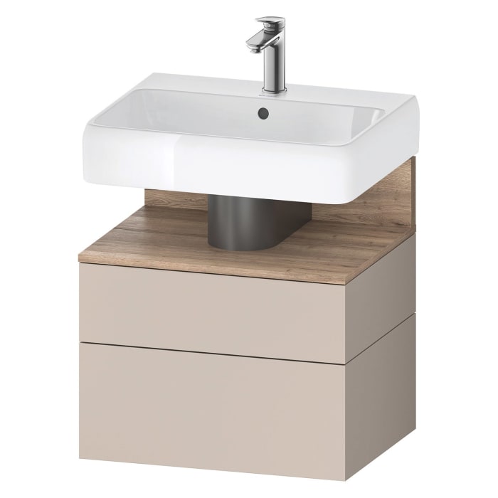 Duravit Qatego Waschtischunterschrank 59 x 59 cm, 2 Auszüge