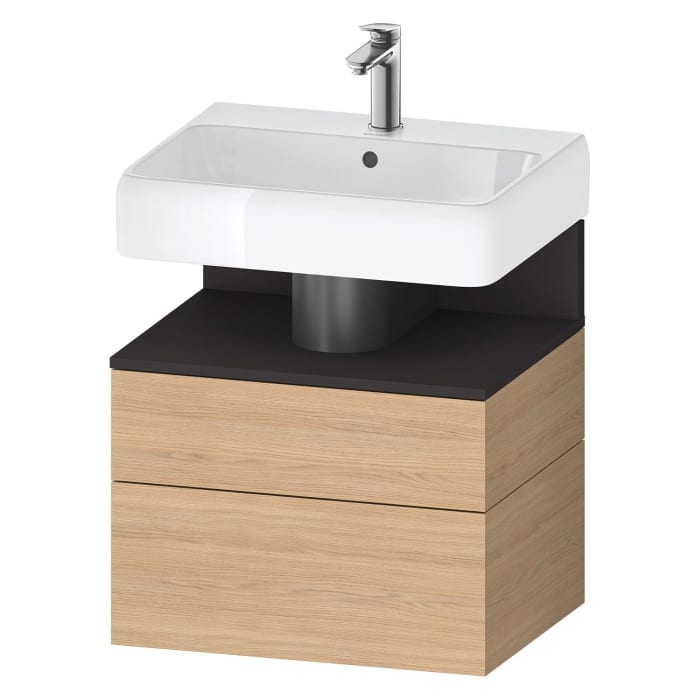 Duravit Qatego Waschtischunterschrank 59 x 59 cm, 2 Auszüge