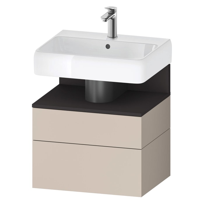 Duravit Qatego Waschtischunterschrank 59 x 59 cm, 2 Auszüge