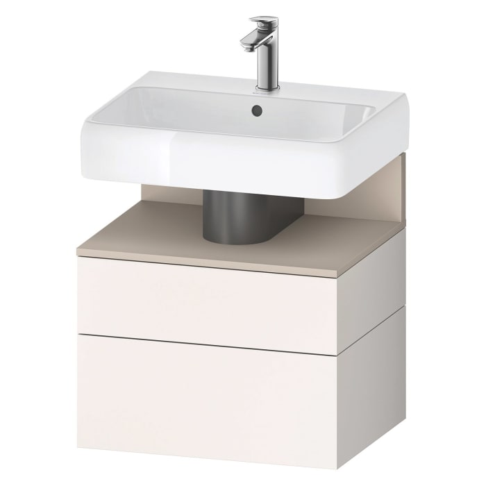 Duravit Qatego Waschtischunterschrank 59 x 59 cm, 2 Auszüge