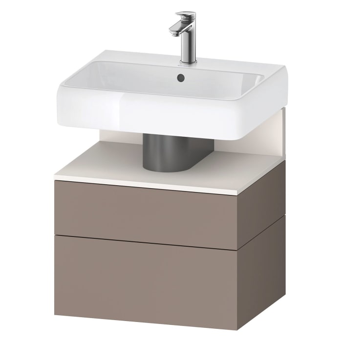 Duravit Qatego Waschtischunterschrank 59 x 59 cm, 2 Auszüge
