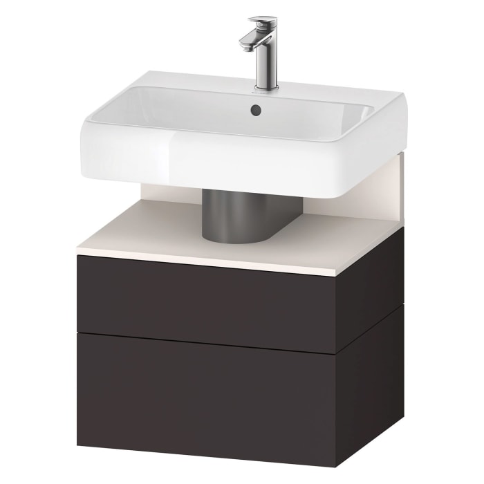 Duravit Qatego Waschtischunterschrank 59 x 59 cm, 2 Auszüge