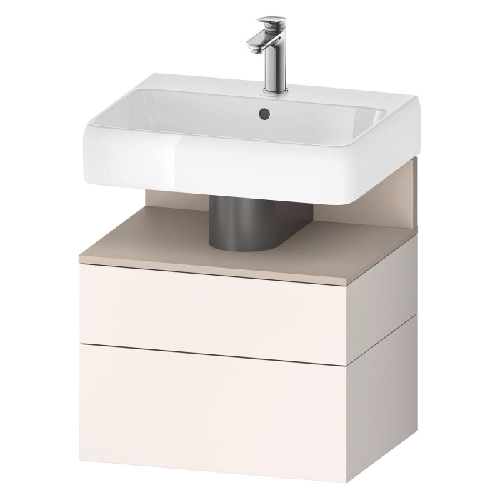 Duravit Qatego Waschtischunterschrank 59 x 59 cm, 2 Auszüge