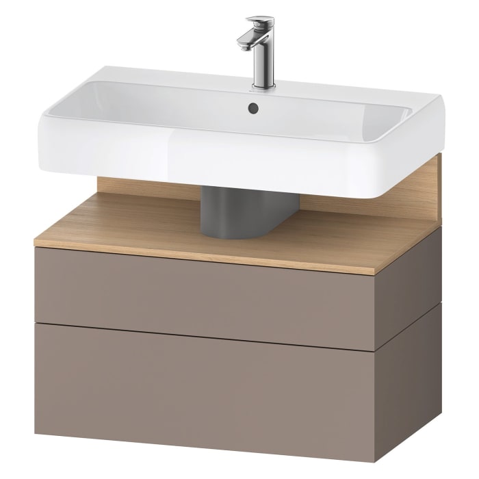 Duravit Qatego Waschtischunterschrank 79 x 59 cm, 2 Auszüge