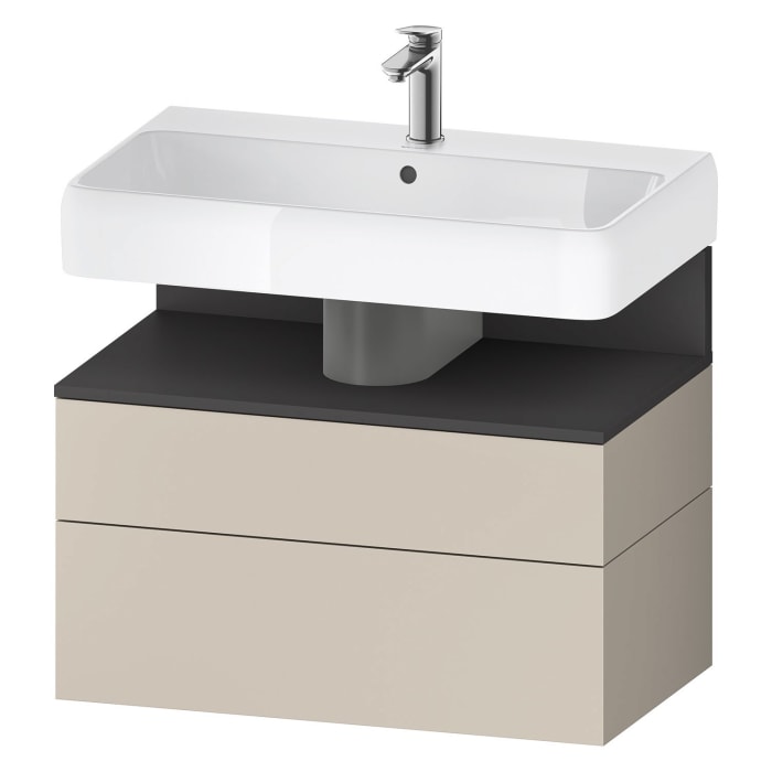Duravit Qatego Waschtischunterschrank 79 x 59 cm, 2 Auszüge