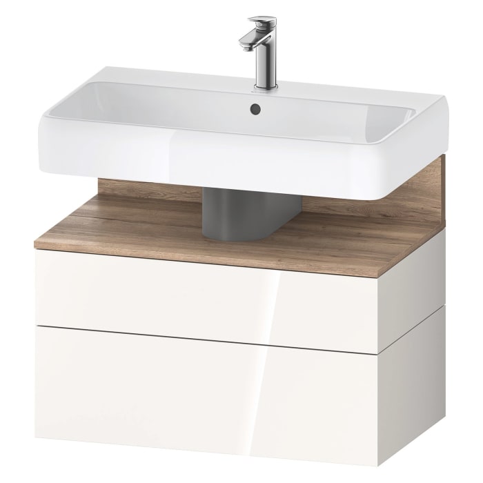 Duravit Qatego Waschtischunterschrank 79 x 59 cm, 2 Auszüge