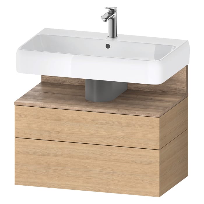 Duravit Qatego Waschtischunterschrank 79 x 59 cm, 2 Auszüge