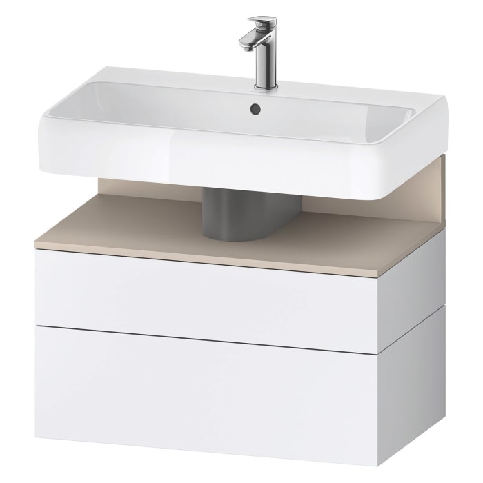 Duravit Qatego Waschtischunterschrank 79 x 59 cm, 2 Auszüge