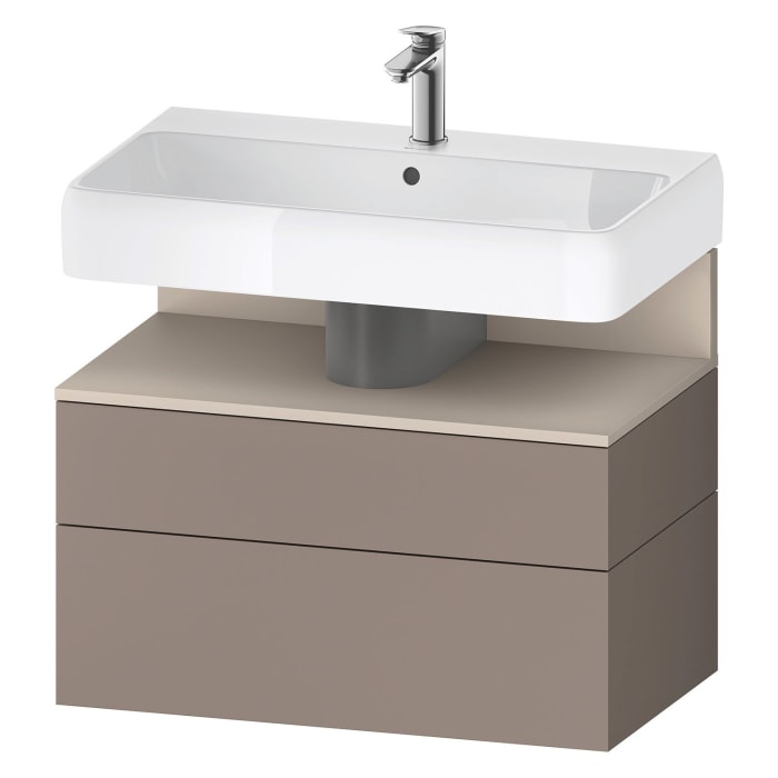 Duravit Qatego Waschtischunterschrank 79 x 59 cm, 2 Auszüge