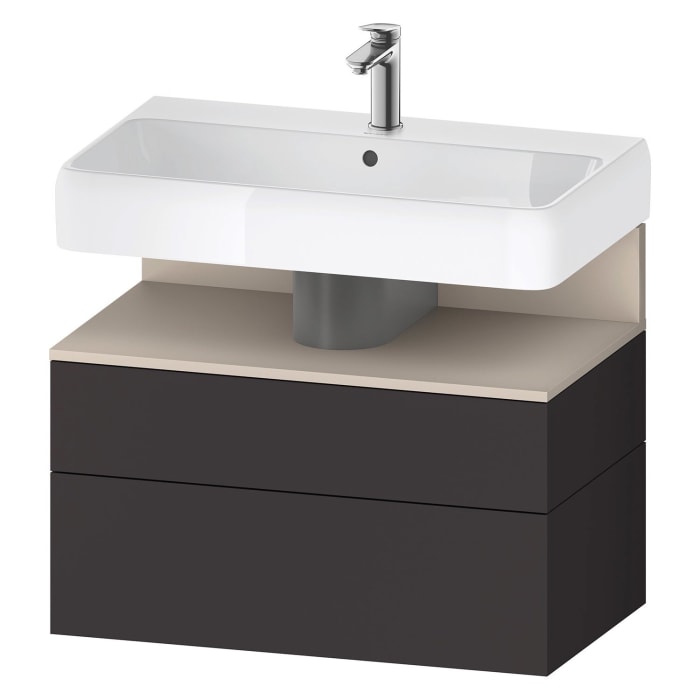 Duravit Qatego Waschtischunterschrank 79 x 59 cm, 2 Auszüge