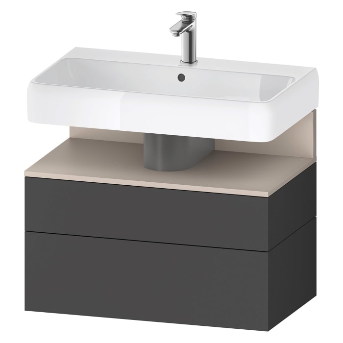 Duravit Qatego Waschtischunterschrank 79 x 59 cm, 2 Auszüge