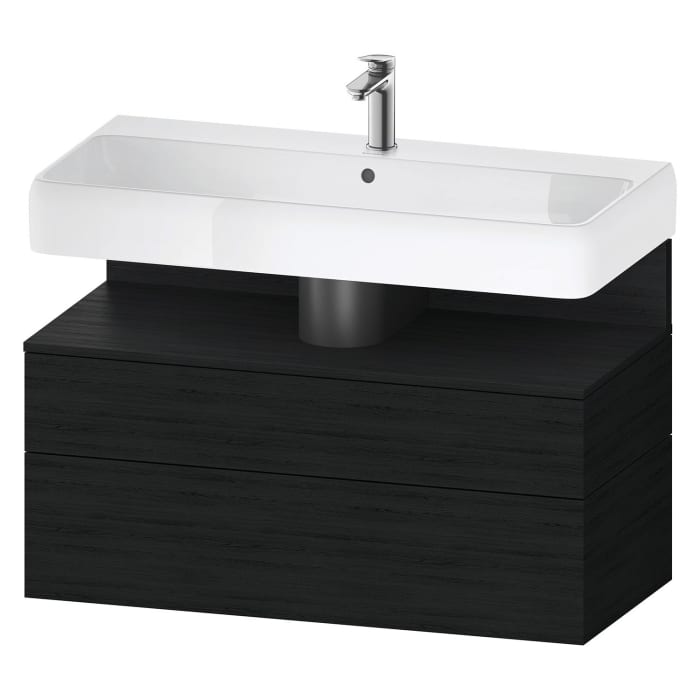 Duravit Qatego Waschtischunterschrank 99 x 59 cm, 2 Auszüge, mit LED Beleuchtung