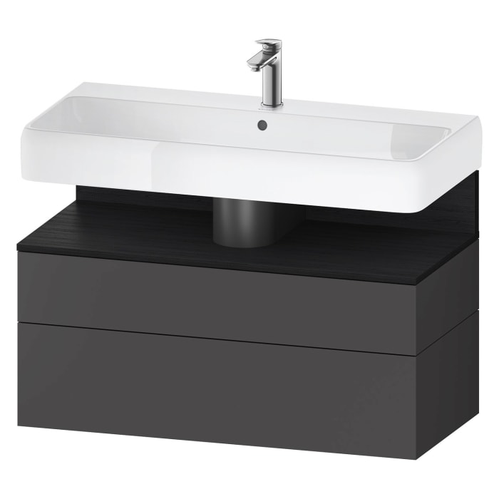 Duravit Qatego Waschtischunterschrank 99 x 59 cm, 2 Auszüge