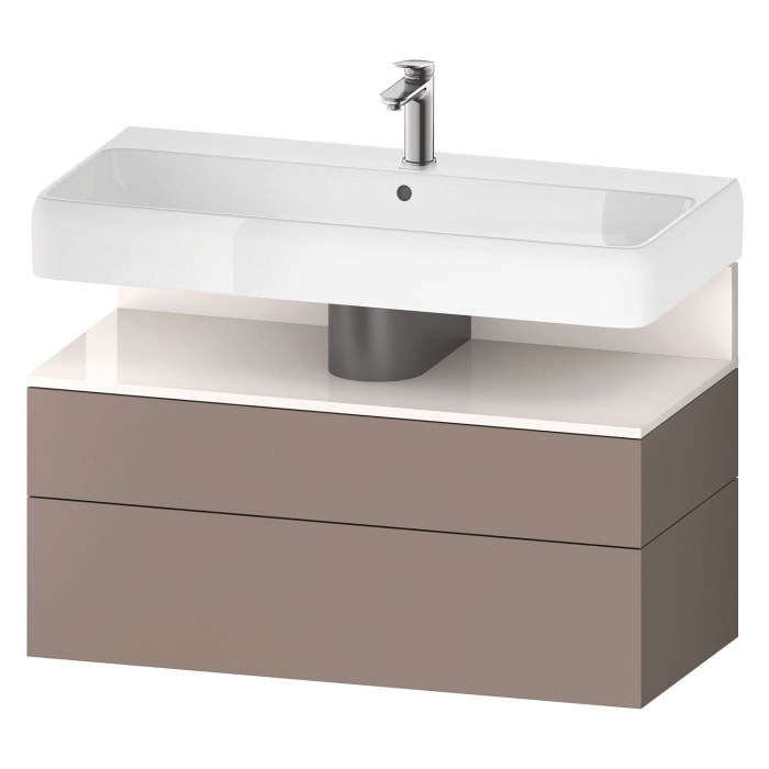 Duravit Qatego Waschtischunterschrank 99 x 59 cm, 2 Auszüge