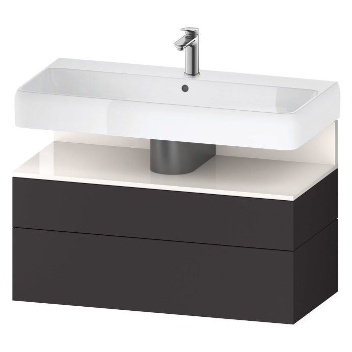 Duravit Qatego Waschtischunterschrank 99 x 59 cm, 2 Auszüge