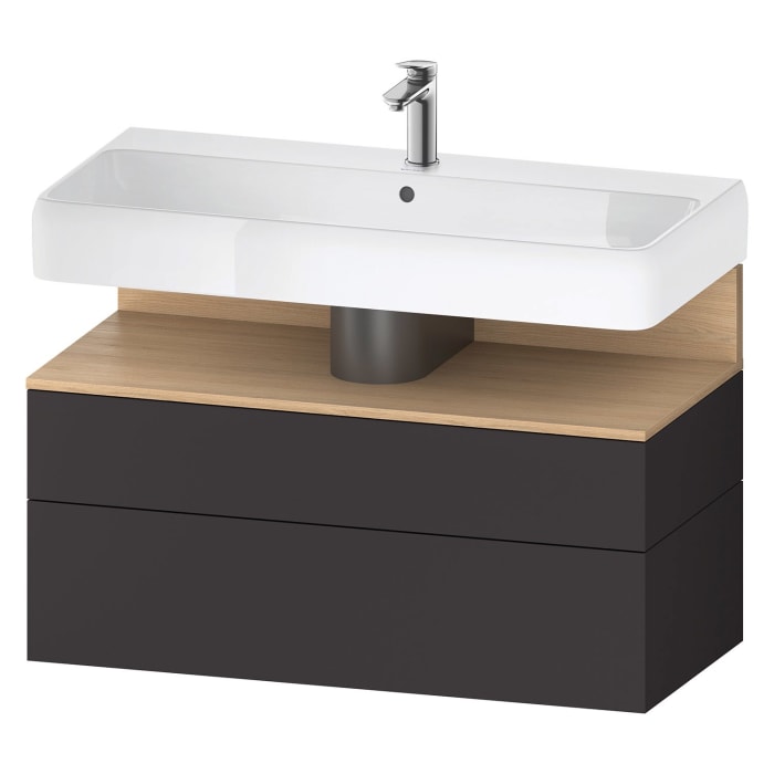 Duravit Qatego Waschtischunterschrank 99 x 59 cm, 2 Auszüge
