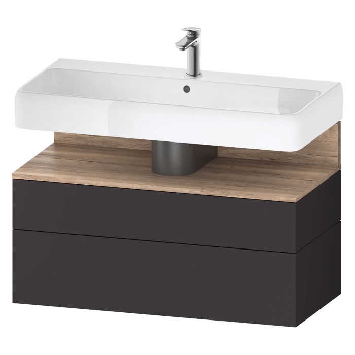 Duravit Qatego Waschtischunterschrank 99 x 59 cm, 2 Auszüge