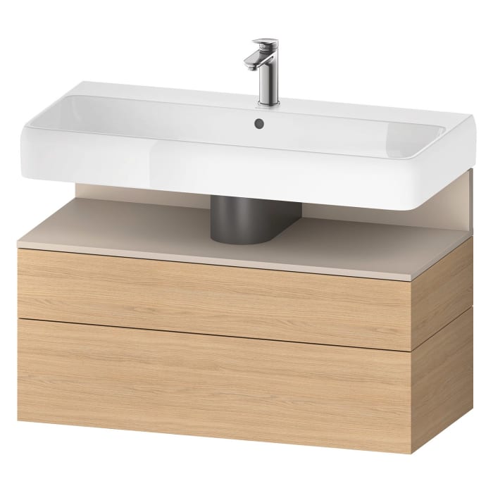 Duravit Qatego Waschtischunterschrank 99 x 59 cm, 2 Auszüge