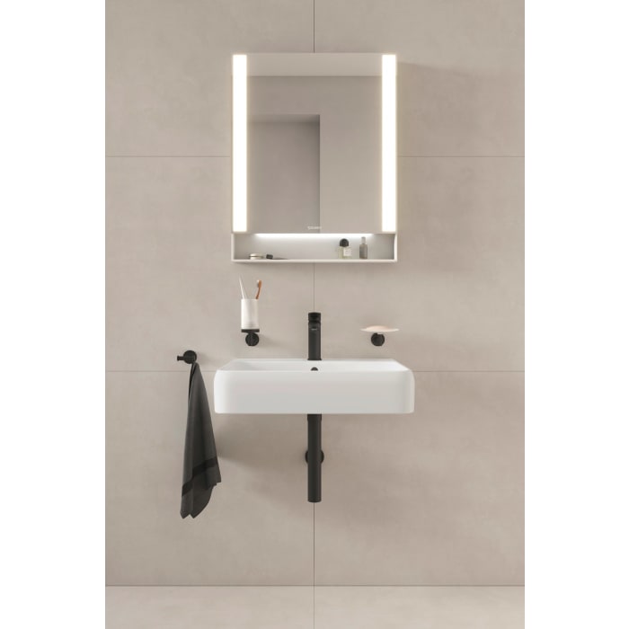 Duravit Qatego Waschtisch 60 x 47 cm, 1 Hahnloch, mit HygieneGlace