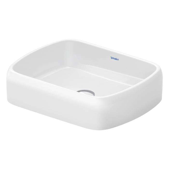 Duravit Qatego Aufsatzbecken oval 50 x 40 cm mit HygieneGlace
