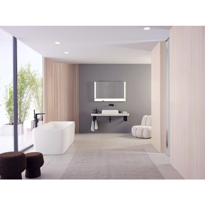 Duravit Qatego Aufsatzbecken oval 50 x 40 cm mit HygieneGlace