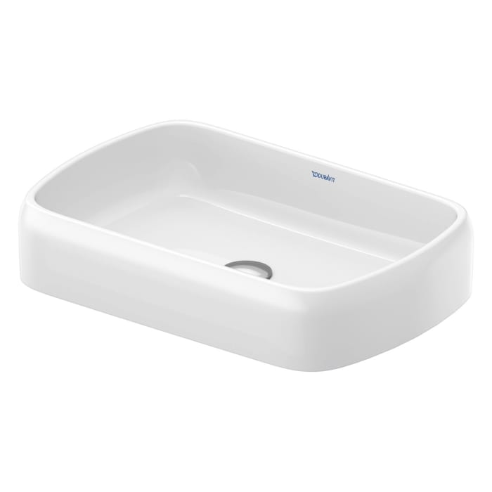 Duravit Qatego Aufsatzbecken oval 60 x 40 cm, mit HygieneGlace