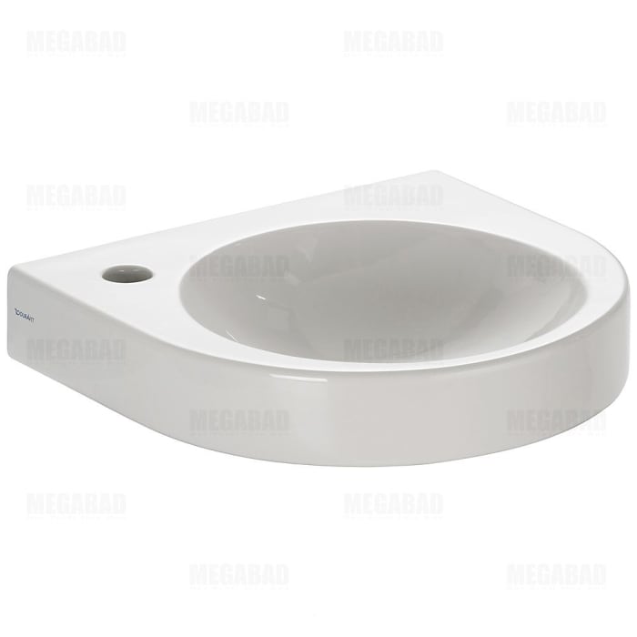 Duravit Architec Waschtisch 57,5, Hahnloch links