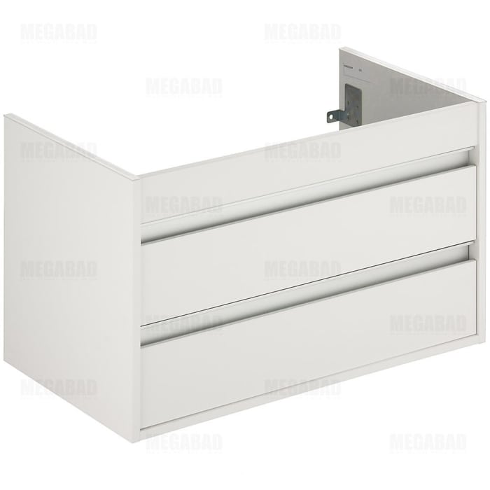 Duravit Ketho Waschtischunterbau für Starck 3 Möbelwaschtisch 85 cm, 2 Auszügen