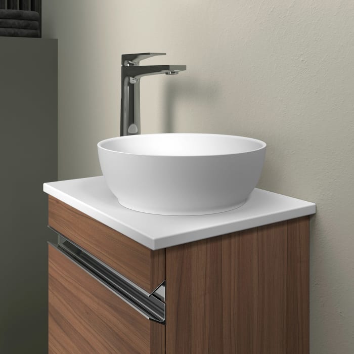 Duravit Sivida Waschtisch rund mit Konsole 41 x 33 cm