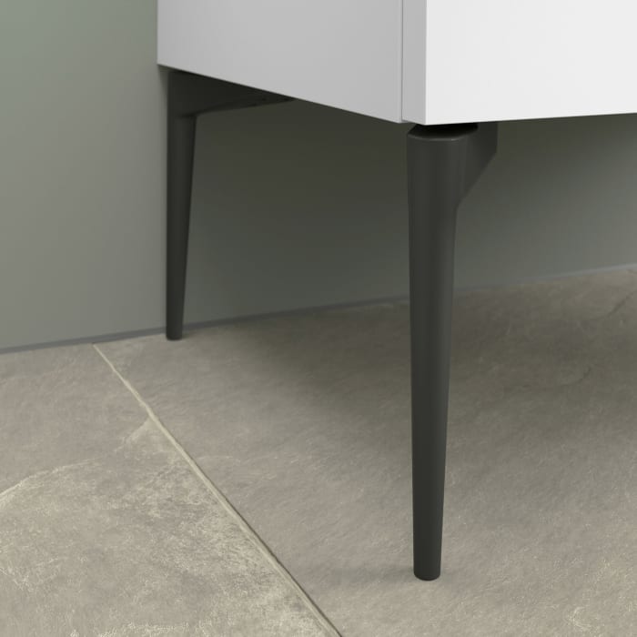 Duravit Sivida Waschtischunterbau bodenstehend 61 x 59,1 cm mit 2 Auszügen